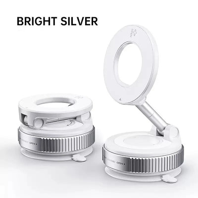 Vacuum Magnetic Car Phone Holder 360°