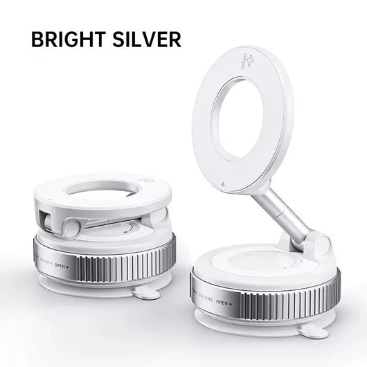 Vacuum Magnetic Car Phone Holder 360°