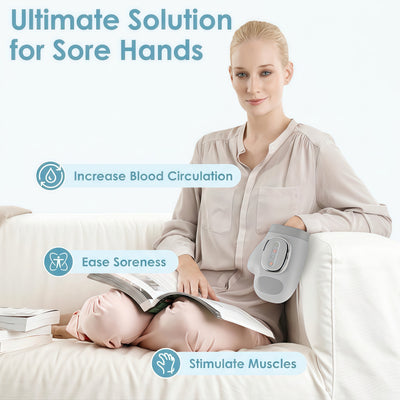 Hand Massager with Heat & Compression