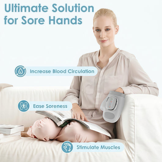 Hand Massager with Heat & Compression